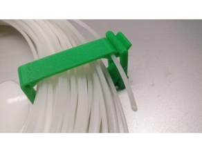 sample loose filament clip 3d print model - Mito3D