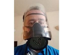 vmo visors mask v2 v3 - 3d-printed protective coronavirus covid-19 defend face covid19 faceshield shield visera proteccion visor 3d print model - Mito3D