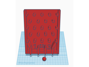 Mini Spiel Ball inbegriffen 3d print model - Mito3D