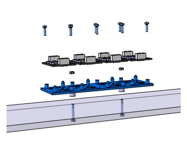 tl lisse support lisses 3D print model - Mito3D