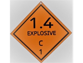 14 explosive c1 sign cap type powder primers smokeless un0044 un0509 3d print model - Mito3D