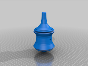 spinning whistle experiment toy 3d print model - Mito3D