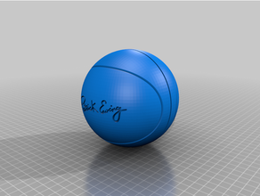 patrick ewing ball 3d print model - Mito3D
