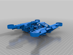 Rennen Drohne 3d print model - Mito3D