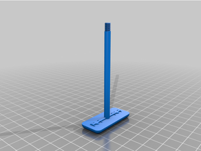 razor - simple double blade holder 3d print model - Mito3D