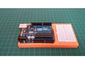 arduino uno mini tábua pão ficar pé 3d Desinger 4max anycubic autodesk inventor cura stl ulitmaker 3d print model - Mito3D