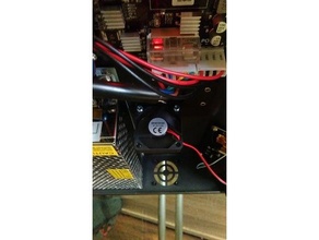 et4 ventilador suporte placa mãe 3d print model - Mito3D