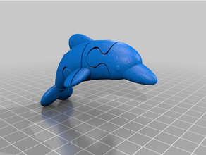 3d enigma golfinho 3d print model - Mito3D