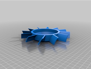 hydrostatic rear fan 3d print model - Mito3D