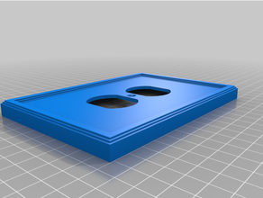 kitchen plate customized 3d print model - Mito3D