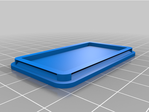 60 35 20 snap-fit electronics project box enclosure 4 walls customized 3d print model - Mito3D