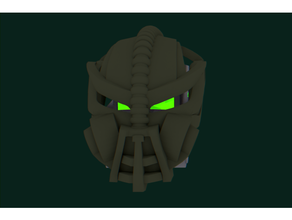 mask growth toa hagah bomonga bionicle lego 3d print model - Mito3D
