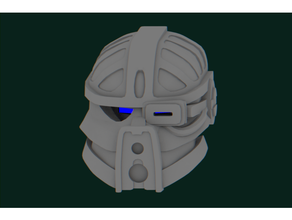 mask rahi control toa hagah kualus -lovice commission- bionicle lego 3d print model - Mito3D