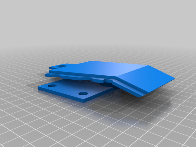 yamaha fz 07 mt parafango eliminatore piatto fz07 mt07 3D print model - Mito3D