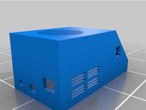 caja para ramps 14 reprapdiscount graphic smart controller 3d print model - Mito3D