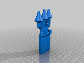 cpwizard's tower 3d print model - Mito3D