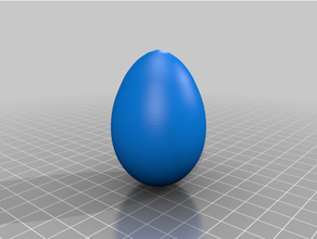 Perfecto huevo Pascua Resurrección decoración fiesta 3d print model - Mito3D