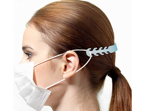 surgical mask strap extender facemask 3d print model - Mito3D