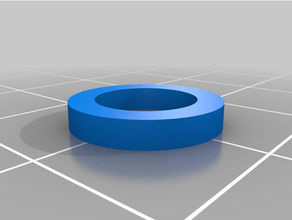 customized customizer - washer bushing spacer ring gasket 3d print model - Mito3D