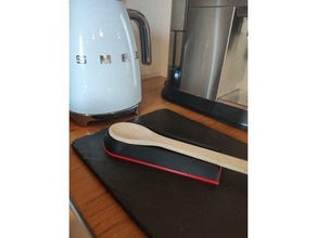 posto risparmiatore gocciolare cucchiaio supporto cucina stoviglie 3d print model - Mito3D