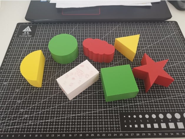 geométrico modelado caixa 3D print model - Mito3D
