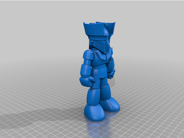 Mazinger 3D print model - Mito3D
