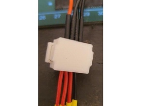 case xh254 connector 4 pins 254 3d print model - Mito3D