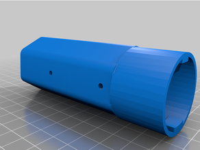 barril extensão nerf 3d print model - Mito3D