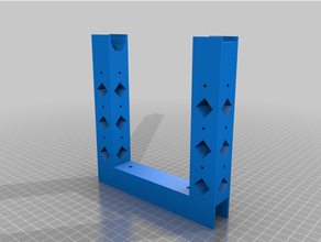 carretel suporte 20 mm perfil rede a8 10 filamento 3d print model - Mito3D