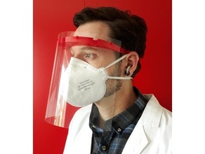 kalkan koruması mücadele koronavirüs korona savunmak maske covid 19 covid19 covidfaceshield covidmask kovid maskesi kalkanı Gözlük sağlık hizmeti bakım koruma 3d print model - Mito3D
