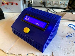 airquality station lcd display arduino health homeimprovement 3d print model - Mito3D