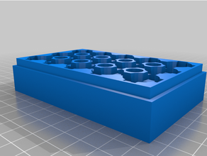 customized er collet box 3d print model - Mito3D