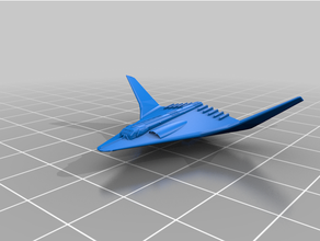 centauri atmospheric shuttle atmo babylon 5 babylon5 ship space 3d print model - Mito3D