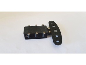 pedal değiştiren kir ralli kendin yap Michroswitch pcs2 kolu yarış rocker anahtarı sim benzetme direksiyon 3d print model - Mito3D