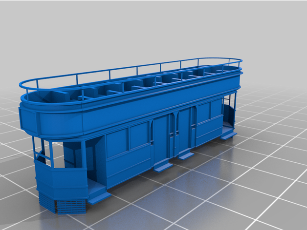 gauge tram no 3 nn3 3D print model - Mito3D