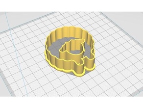 sheep cookie cutter cookies easter 3d print model - Mito3D