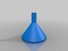 rain barrel funnelmy customized funnel 3d print model - Mito3D