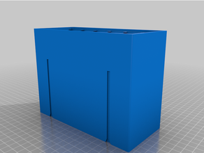 m111y cus111tomized stackable resistor storage box customized 3d print model - Mito3D