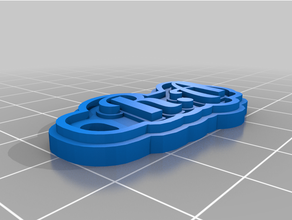 personalizzato multilinea etichetta keychainok 3d print model - Mito3D