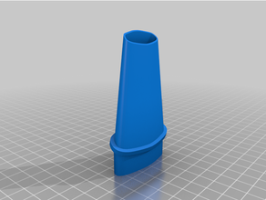 philips minivac acoplable tubo 3d print model - Mito3D