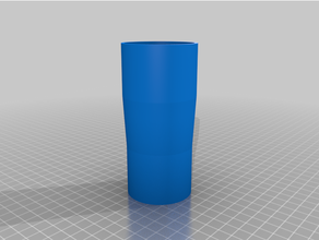 festool arancia tubo flessibile 5mm spesso personalizzato semplice riduttore 3d print model - Mito3D