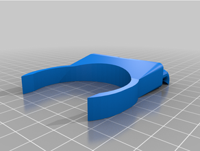lee polvere misurare pannello forato clip personalizzato 3d print model - Mito3D