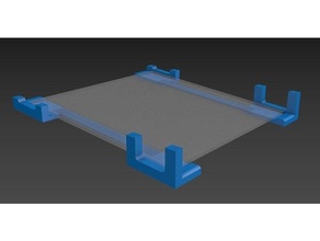 erhitzt Bett Glas Lager Ender 3 3d print model - Mito3D