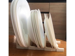 plate holder kitchen tool 3d print model - Mito3D