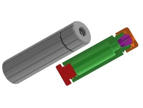 Werkzeughalter bitler bohrer matkap bit Kulp destek raptiye gadget griff kavrama hobi araç bileme Atölye Werkzeug 3d print model - Mito3D