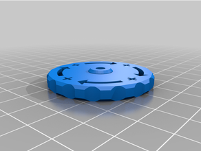 anet a8 leveling knob upgrade bed 3d print model - Mito3D