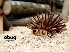 hedgehog animal decor decorative lasecut laser laser-cut laser-cutter laser-cutting lasercutter lasercutting cut cutter cutting mdf model nature plywood puzzle spikes toy vector wood 3d print model - Mito3D