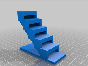merdiven ttcombat bina 28mm minyatür merdivenler masaüstü arazi savaş oyunu 3d print model - Mito3D