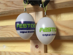 eggbot festool fan boy eastern easter egg 3d print model - Mito3D