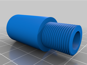 barril extensor aeg m4 6mm airsoft partes 3d print model - Mito3D